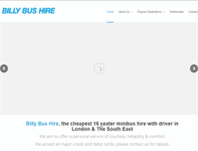 Tablet Screenshot of billybushire.com